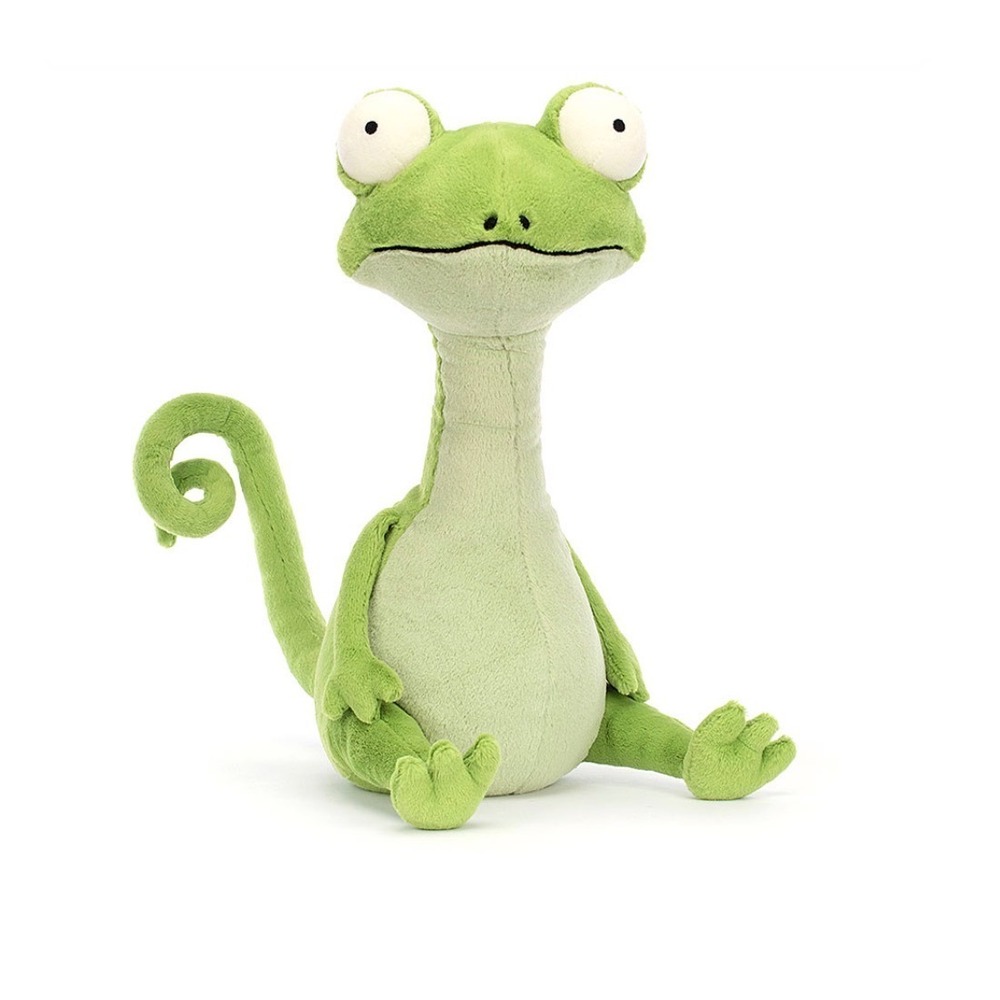 Jellycat Rare Jellycat Caractacus chameleon Retired Large 17" Green Lizard Plush
